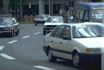 schneller Stadtverkehr